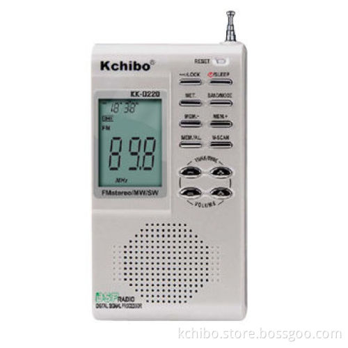 DSP Radio with Scan-memory and Sleep Function